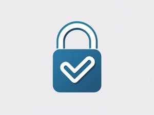 simple icon that depicts secure account access